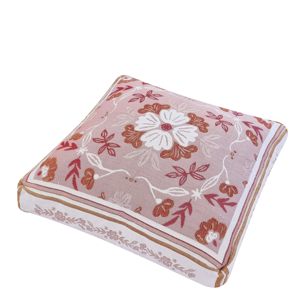 Marley Floor Cushion 65x65x12cm Bubblegum Multi