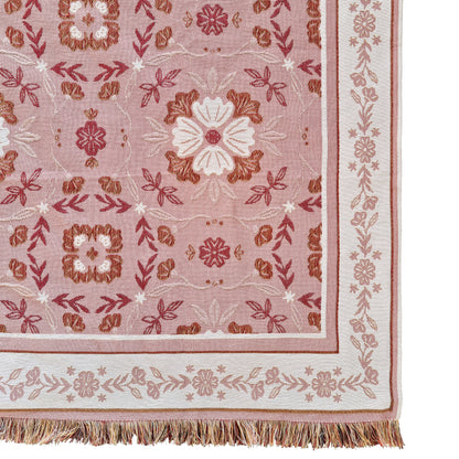 Marley Throw Rug 160x200cm Bubblegum Multi