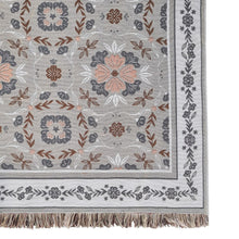 Load image into Gallery viewer, Marley Throw Rug 160x200cm Green Mist Multi
