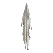 Load image into Gallery viewer, Meadow Throw 130x170x0.7cm Ivory; ETA Early October
