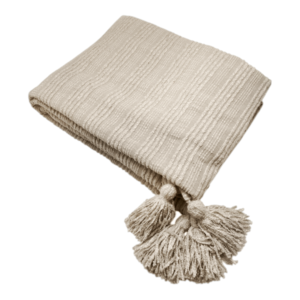 Meadow Throw 130x170x0.7cm Oatmeal; ETA Early October