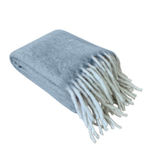 Load image into Gallery viewer, Michelle Faux Mohair Throw 130x170cm Grey; ETA Mid April
