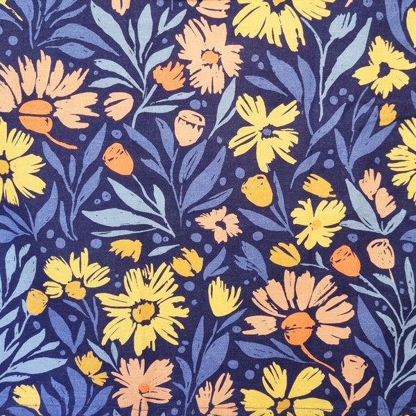 Millie Apron 83x68cm Dusty Blue Multi