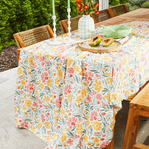 Millie Tablecloth 150x270cm Bubblegum Multi