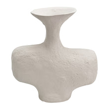 Load image into Gallery viewer, Moriah Irregular Vase Small 20x6.5x21cm White
