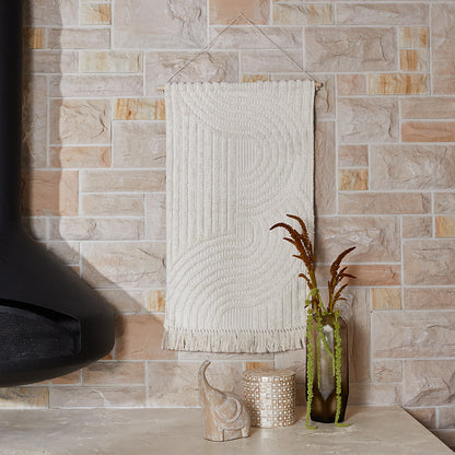 Nola Wall Tapestry 60x100x1cm Cream
