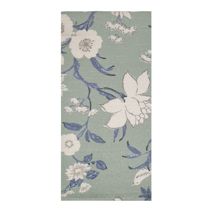 Nordhem 2 Pack Tea Towels 50x70x0.2cm Blue Grey Floral Multi
