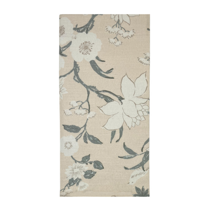 Nordhem 2 Pack Tea Towels 50x70x0.2cm Warm Beige Floral Multi