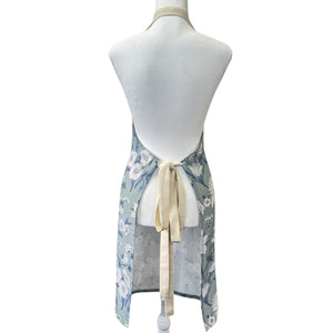 Nordhem Floral Apron 83x68x0.2cm Blue Grey; ETA Early October