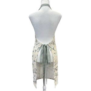 Nordhem Floral Apron 83x68x0.2cm Warm Beige; ETA Early October
