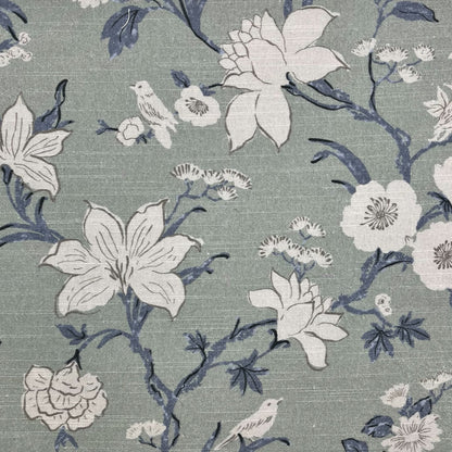 Nordhem Floral Apron 83x68x0.2cm Blue Grey