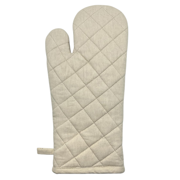 Nordhem Oven Mitt 2pk 19x35x0.2cm Warm Beige Floral; ETA Early October