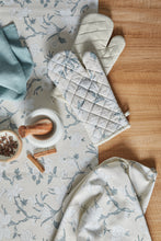 Load image into Gallery viewer, Nordhem Oven Mitt 2pk 19x35x0.2cm Warm Beige Floral
