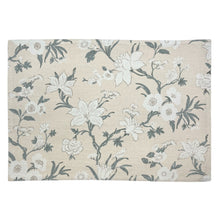 Load image into Gallery viewer, Nordhem Placemat Set of 4 33x48x0.2cm Warm Beige Floral Multi; ETA Early October
