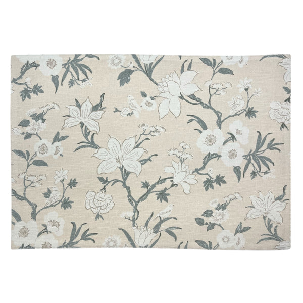 Nordhem Placemat Set of 4 33x48x0.2cm Warm Beige Floral Multi; ETA Early October