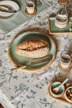 Load image into Gallery viewer, Nordhem Rectangle Tablecloth 150x270x0.2cm Warm Beige Floral
