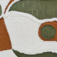 Load image into Gallery viewer, Nyla Cushion 50x50x0.5cm Ochre &amp; Green Multi
