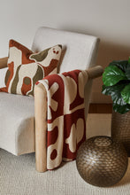 Load image into Gallery viewer, Nyla Cushion 50x50x0.5cm Ochre &amp; Green Multi
