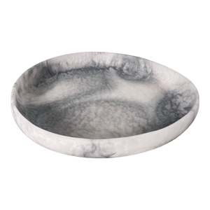 Orion Organic Resin Bowl 36.3x31.2x5cm Grey Stone Matt; ETA Early October
