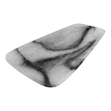 Load image into Gallery viewer, Orion Set of 2 Rectangular Trays 23x12.5x3.5cm Grey Stone Matt
