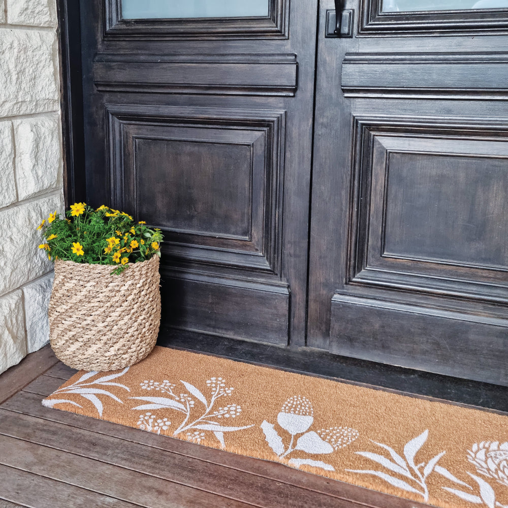 PVC Backed Coir Mat 40x120cm Bindi