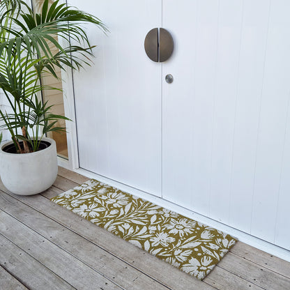 PVC Backed Coir Mat 40x120cm Kennedy