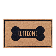 Load image into Gallery viewer, PVC Backed Coir Mat 45x75cm Dog Welcome
