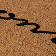 Load image into Gallery viewer, PVC Backed Coir Printed Mat Ranchslider 40x120x1.5cm Welcome
