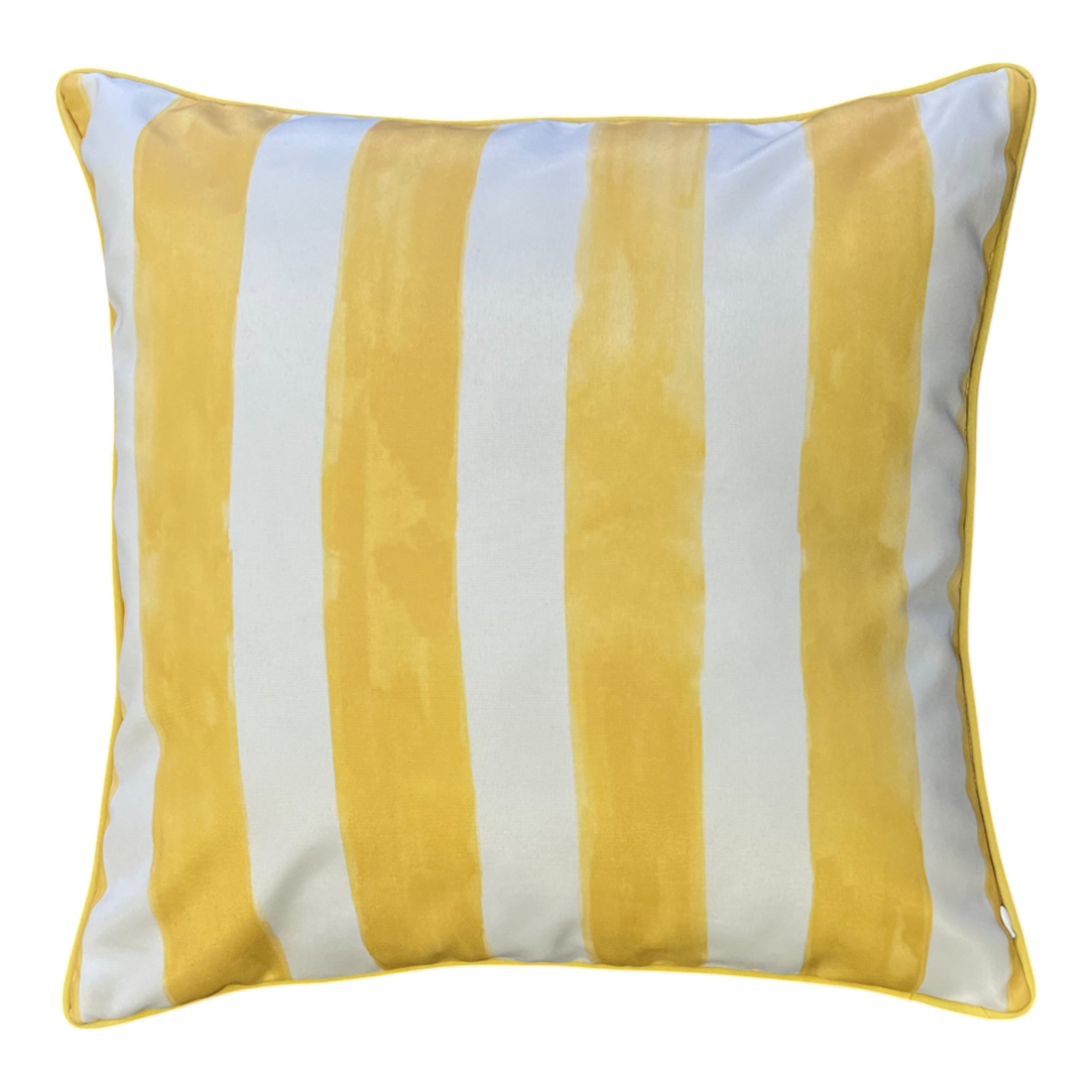 Positano Outdoor Cushion 50x50x12cm Tuscan Yellow