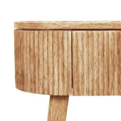 Pratt Console Table 100x35x80cm Oak