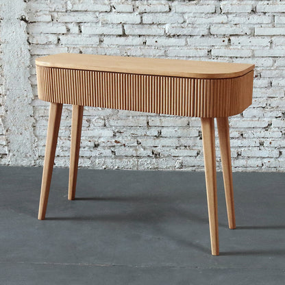 Pratt Console Table 100x35x80cm Oak