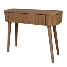 Load image into Gallery viewer, Pratt Console Table 100x35x80cm Walnut; ETA Late March
