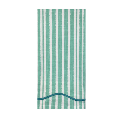 Radiant Weave 2pk Tea Towel 50x70x2cm Aqua