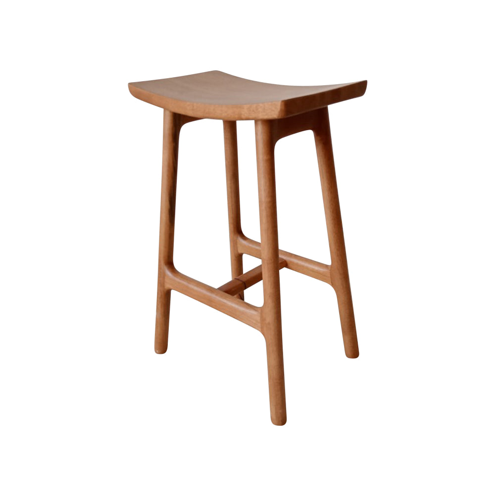 Regina Barstool 42.5x32.5x66cm Walnut