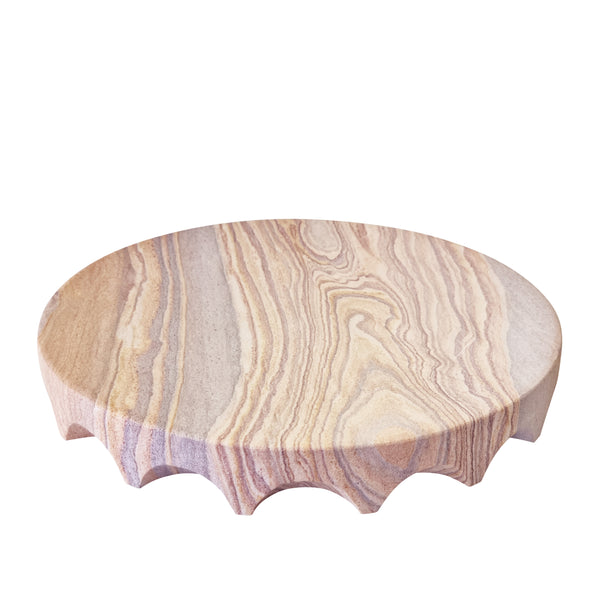 Riley Tray Large 30x30x4cm Rainbow Sandstone; ETA Mid April