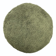 Load image into Gallery viewer, Rimsha Tufted Pouf 60x60x25cm Olive; ETA Late September

