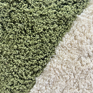 Rimsha Tufted Pouf 60x60x25cm Olive; ETA Late September