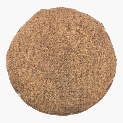 Rimsha Tufted Pouf 60x60x25cm Toffee
