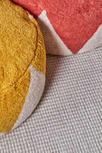 Load image into Gallery viewer, Rimsha Tufted Pouf 60x60x25cm Sunflower; ETA Late September
