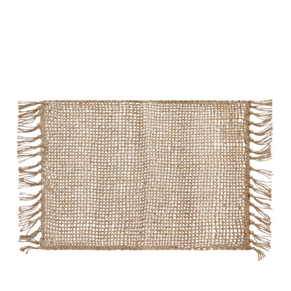 Rowan Jute Placemat 4 pack 33x48cm Natural
