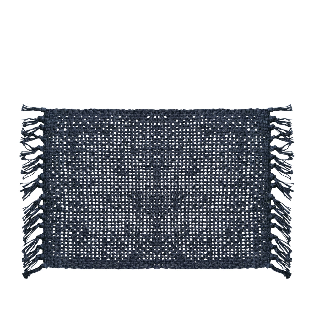 Rowan Jute Placemat 4 pack 33x48cm Navy