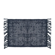 Load image into Gallery viewer, Rowan Jute Placemat 4 pack 33x48cm Navy
