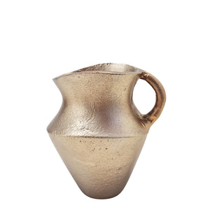 Safiya Pitcher Vase 13.5x12x15cm Gold