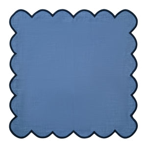 Sally Napkin 4pk 45x45cm Dusty Blue