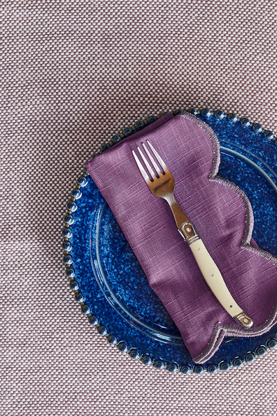 Heureuse Table Runner 180x40x0.2cm Purple; ETA Early October