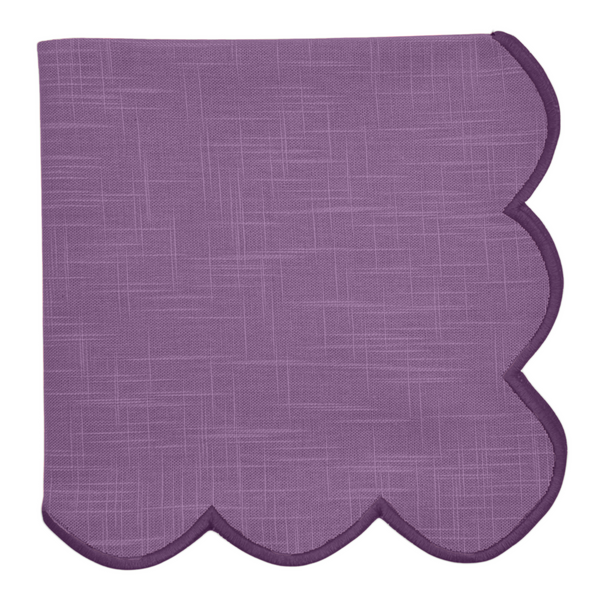 Sally Napkin 4pk 45x45x0.2cm Purple; ETA Early October