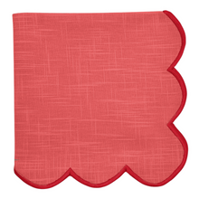 Load image into Gallery viewer, Sally Napkin 4pk 45x45x0.2cm Red; ETA Early October
