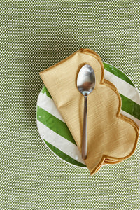 Heureuse Placemat Set of 4 33x48x1cm Green; ETA Early October