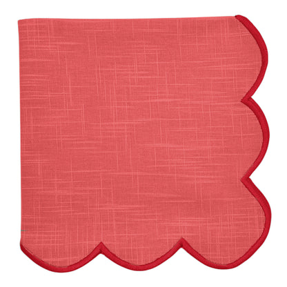 Sally Napkin 4pk 45x45x0.2cm Red