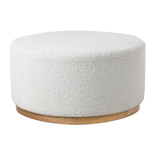 Load image into Gallery viewer, Senora Ottoman 80x80x41cm Ivory; ETA Early May
